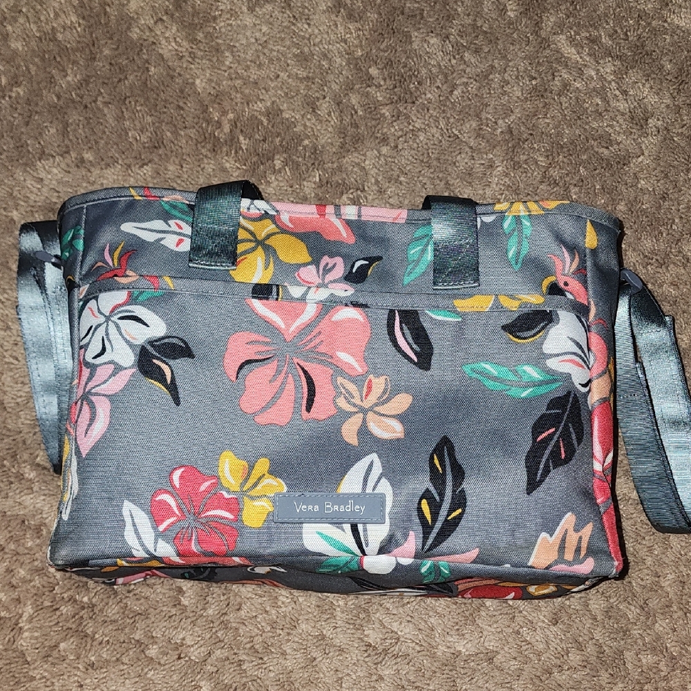 Vera Bradley Multicolor Floral Tote Bag With Separations